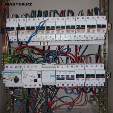 Сбора и подключение электрического щита