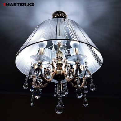 монтаж люстры